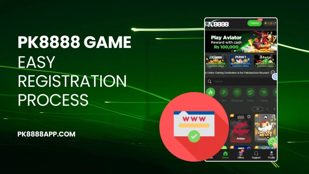 Register on PK8888 Game