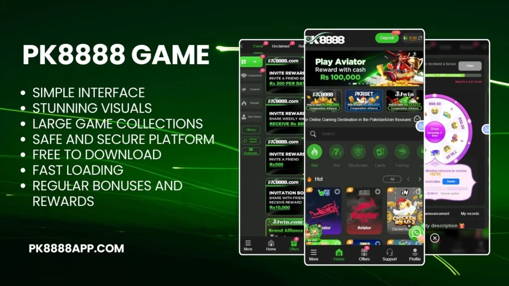 Features of PK8888 Game